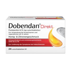 DOBENDAN Direkt Flurbiprofen 8,75 mg Lutschtabl.